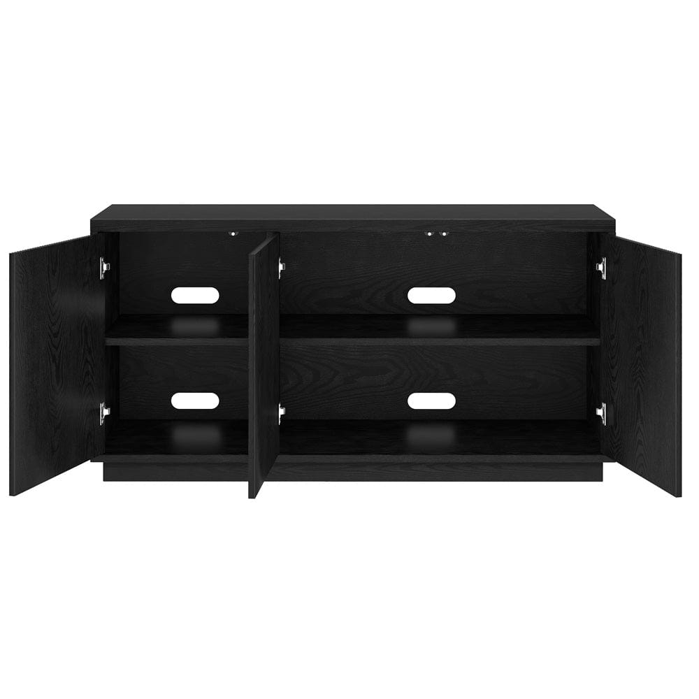 Hudson & Canal - Hanson Rectangular TV Stand for TV's up to 50" in Black Grain - TV2388 view 4