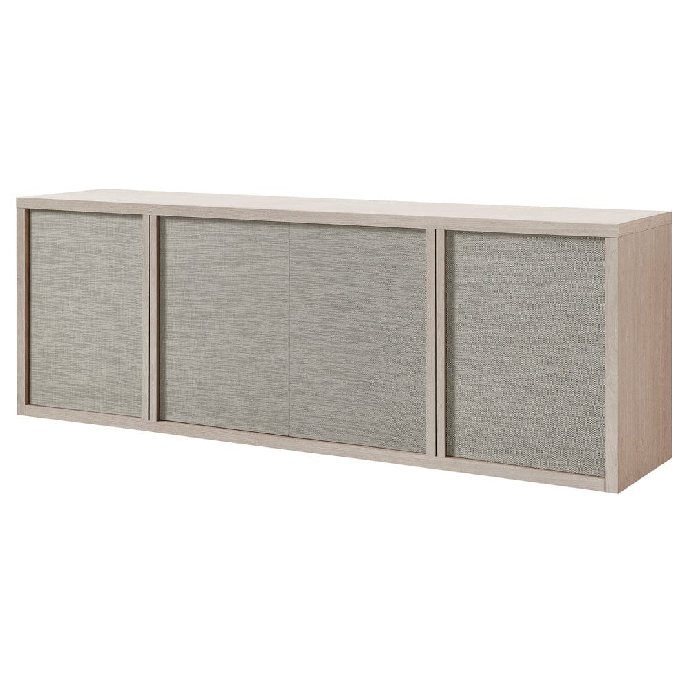 Hudson & Canal - Kai Rectangular TV Stand for TV's up to 75" in Alder White - TV2407 view 1
