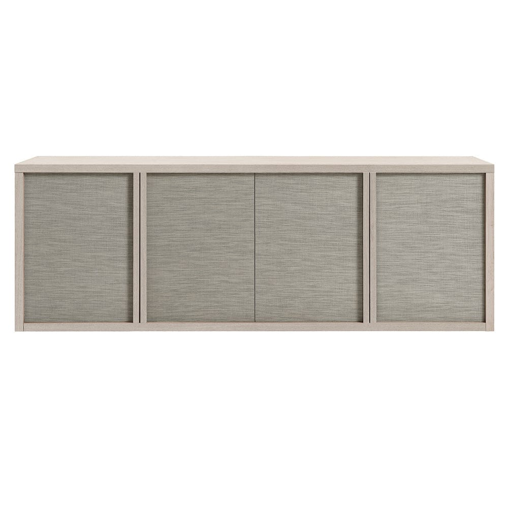 Hudson & Canal - Kai Rectangular TV Stand for TV's up to 75" in Alder White - TV2407 view 2