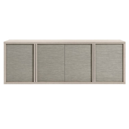 Hudson & Canal - Kai Rectangular TV Stand for TV's up to 75" in Alder White - TV2407 view 2