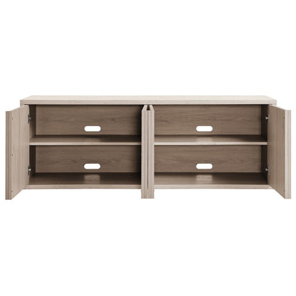 Hudson & Canal - Kai Rectangular TV Stand for TV's up to 75" in Alder White - TV2407 view 4