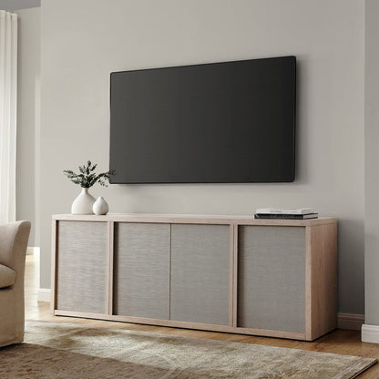Hudson & Canal - Kai Rectangular TV Stand for TV's up to 75" in Alder White - TV2407 view 9