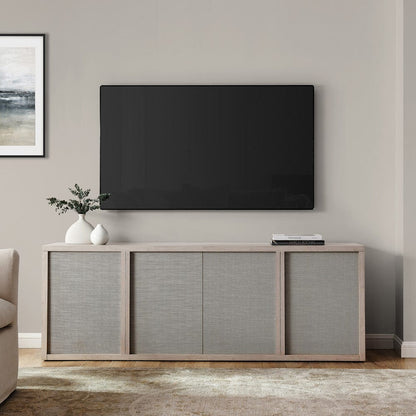 Hudson & Canal - Kai Rectangular TV Stand for TV's up to 75" in Alder White - TV2407 view 10