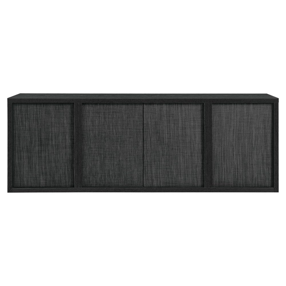Hudson & Canal - Kai Rectangular TV Stand for TV's up to 75" in Black Grain - TV2406 view 2