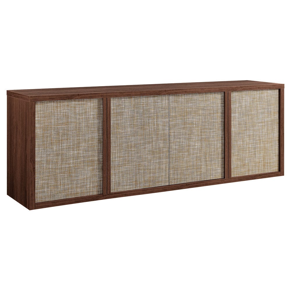 Hudson & Canal - Kai Rectangular TV Stand for TV's up to 75