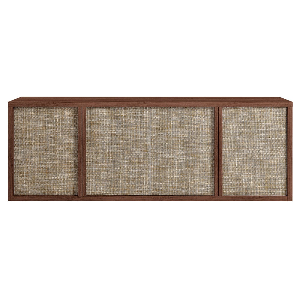 Hudson & Canal - Kai Rectangular TV Stand for TV's up to 75" in Satin Walnut - TV2408 view 2