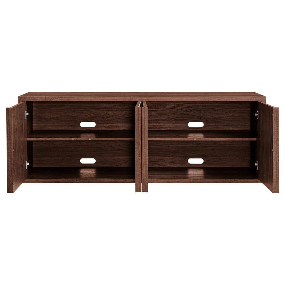 Hudson & Canal - Kai Rectangular TV Stand for TV's up to 75" in Satin Walnut - TV2408 view 4