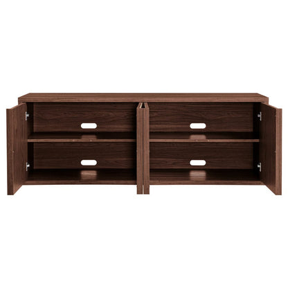 Hudson & Canal - Kai Rectangular TV Stand for TV's up to 75" in Satin Walnut - TV2408 view 4