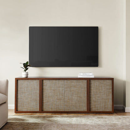 Hudson & Canal - Kai Rectangular TV Stand for TV's up to 75" in Satin Walnut - TV2408 view 9