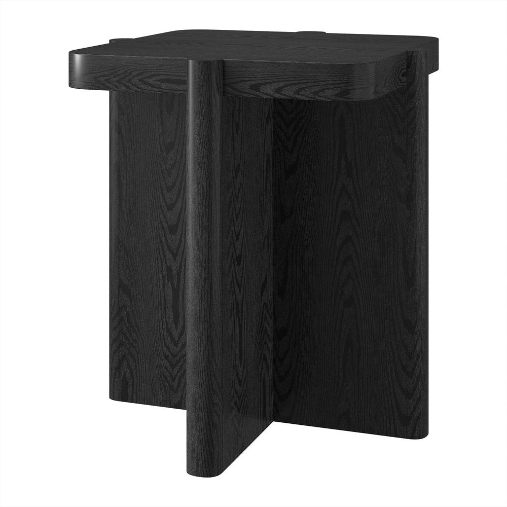 Hudson & Canal - Laguna 20in Wide Square Side Table in Black Grain - ST2465 view 3