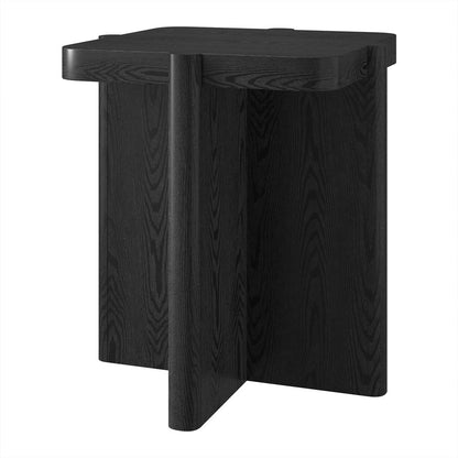 Hudson & Canal - Laguna 20in Wide Square Side Table in Black Grain - ST2465 view 3