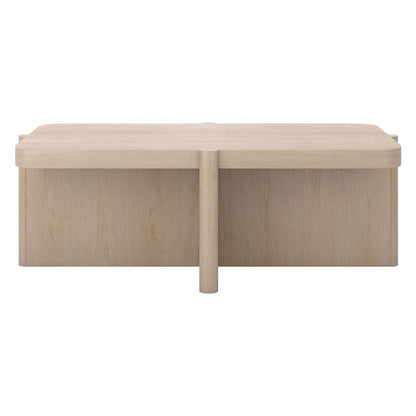 Hudson & Canal - Laguna 45" Wide Rectangular Coffee Table in Alder White - CT2463 view 2