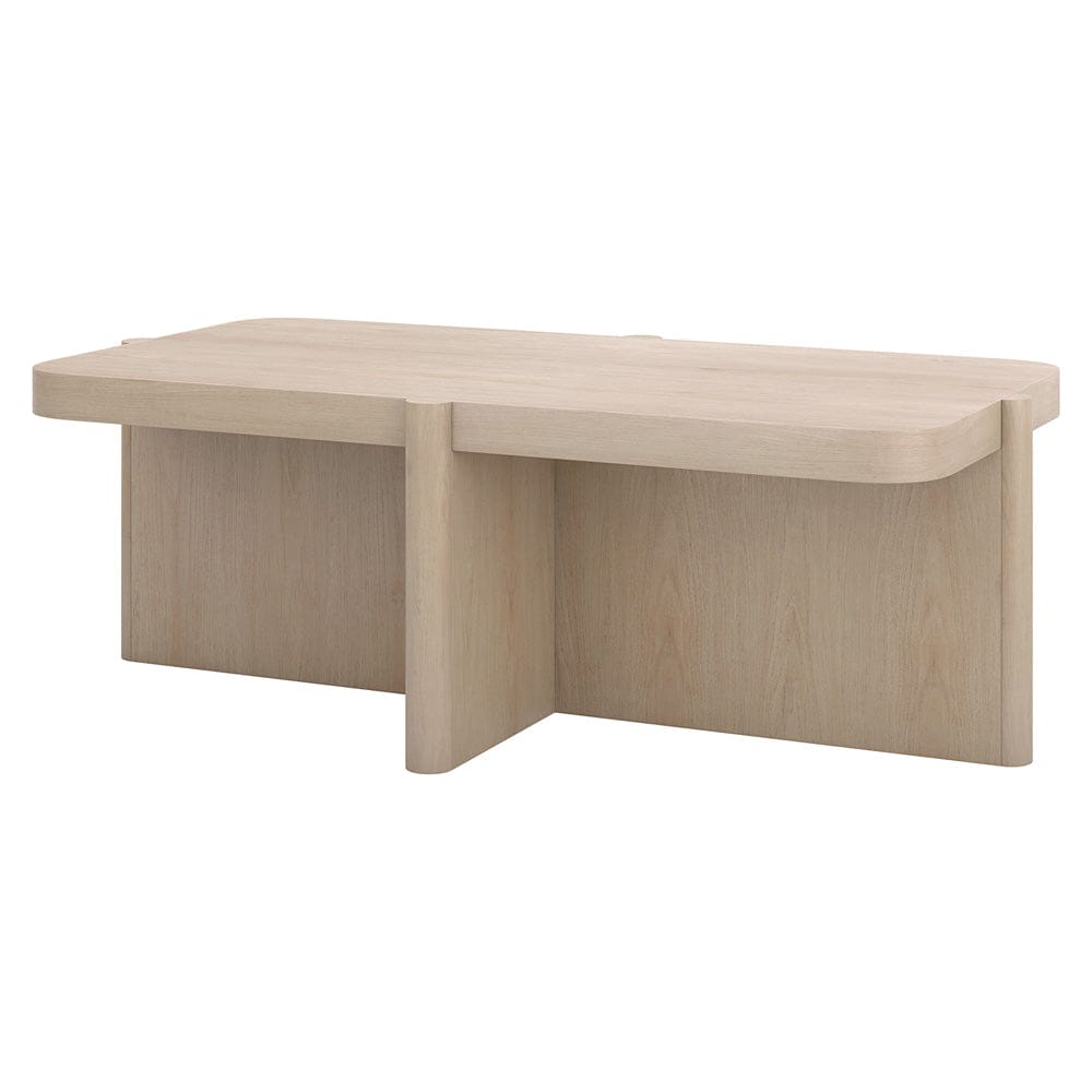 Hudson & Canal - Laguna 45" Wide Rectangular Coffee Table in Alder White - CT2463 view 3