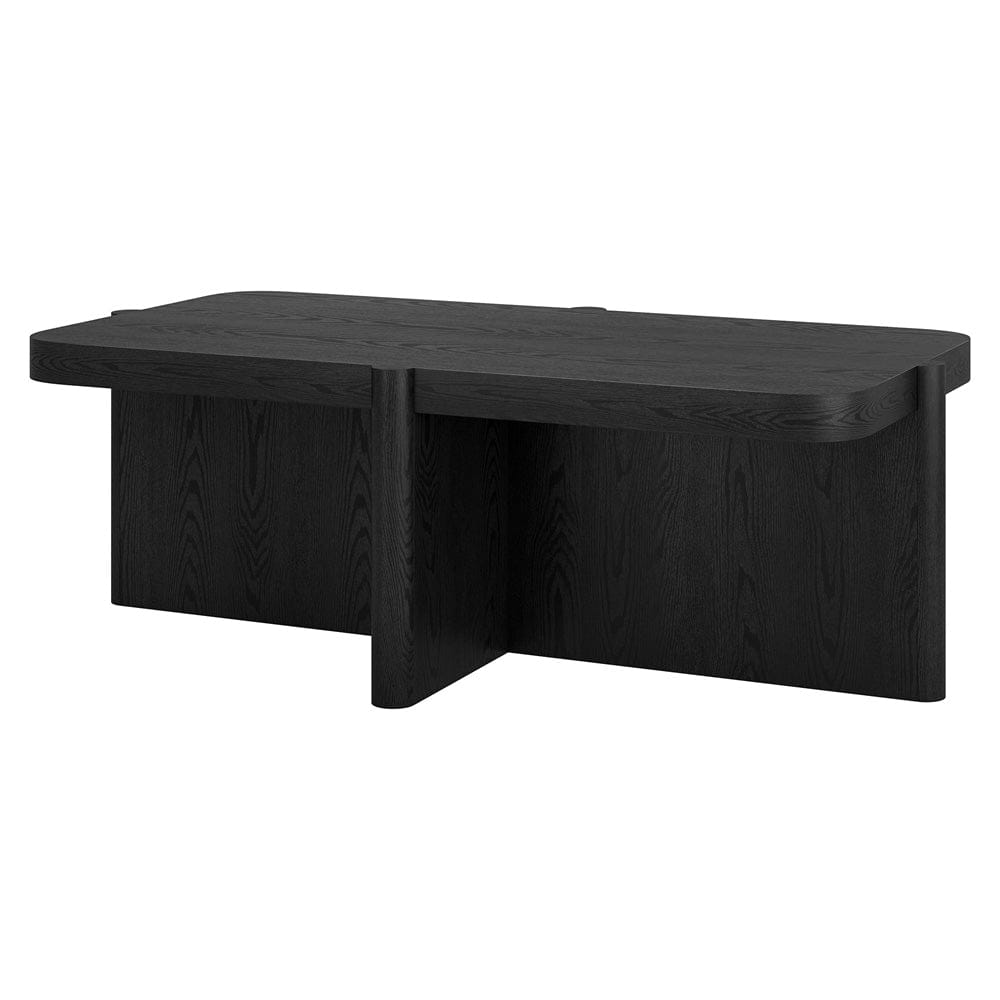 Hudson & Canal - Laguna 45" Wide Rectangular Coffee Table in Black Grain - CT2462 view 3