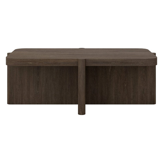 Hudson & Canal - Laguna 45" Wide Rectangular Coffee Table in Brown Oak - CT2464 view 2