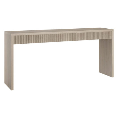 Hudson & Canal - Lawrence 64" Wide Rectangular Console Table in Alder White - AT2376 view 1