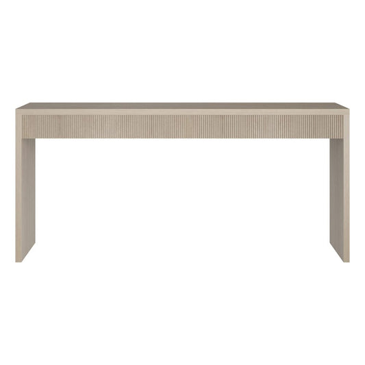 Hudson & Canal - Lawrence 64" Wide Rectangular Console Table in Alder White - AT2376 view 2
