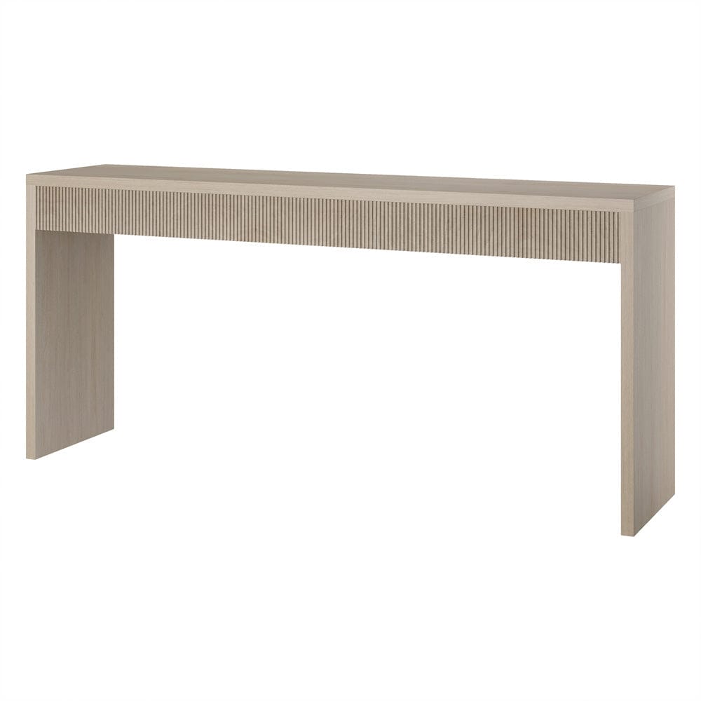 Hudson & Canal - Lawrence 64" Wide Rectangular Console Table in Alder White - AT2376 view 3
