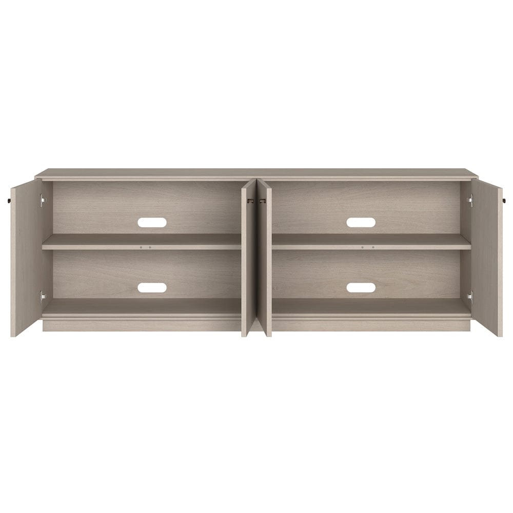 Hudson & Canal - Lillian Rectangular TV Stand for TV's up to 75" in Alder White - TV2411 view 4