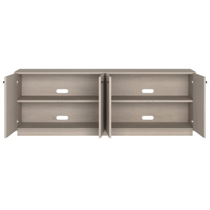 Hudson & Canal - Lillian Rectangular TV Stand for TV's up to 75" in Alder White - TV2411 view 4
