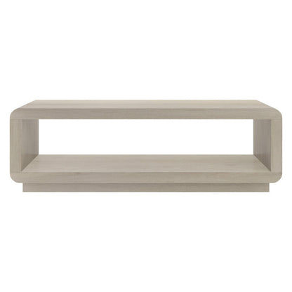 Hudson & Canal - Lonni 47" Wide Rectangular Coffee Table in Alder White - CT2447 view 2