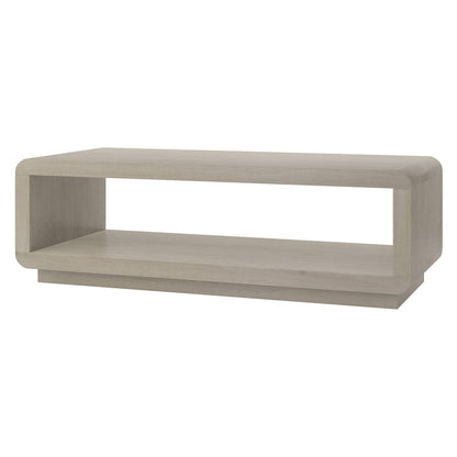 Hudson & Canal - Lonni 47" Wide Rectangular Coffee Table in Alder White - CT2447 view 3