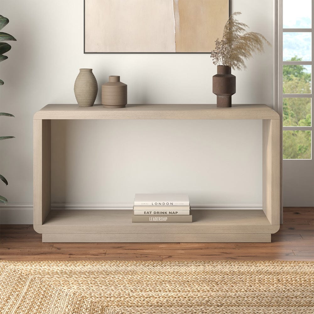 Hudson & Canal - Lonni 55" Rectangular Console Table in Alder White - AT2472 view 5