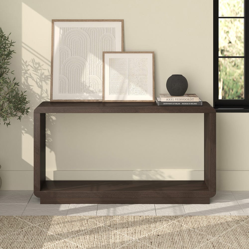 Hudson & Canal - Lonni 55" Rectangular Console Table in Brown Oak - AT2473 view 6