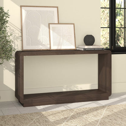 Hudson & Canal - Lonni 55" Rectangular Console Table in Brown Oak - AT2473 view 7