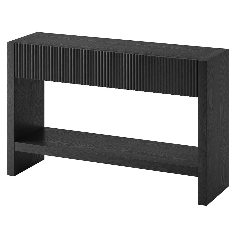 Hudson & Canal - Manzanita 48" Wide Rectangular Console Table in Black Veneer - AT2456 view 3