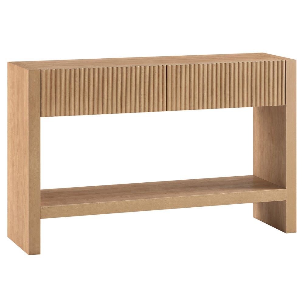 Hudson & Canal - Manzanita 48" Wide Rectangular Console Table in Light Oak Veneer - AT2458 view 3