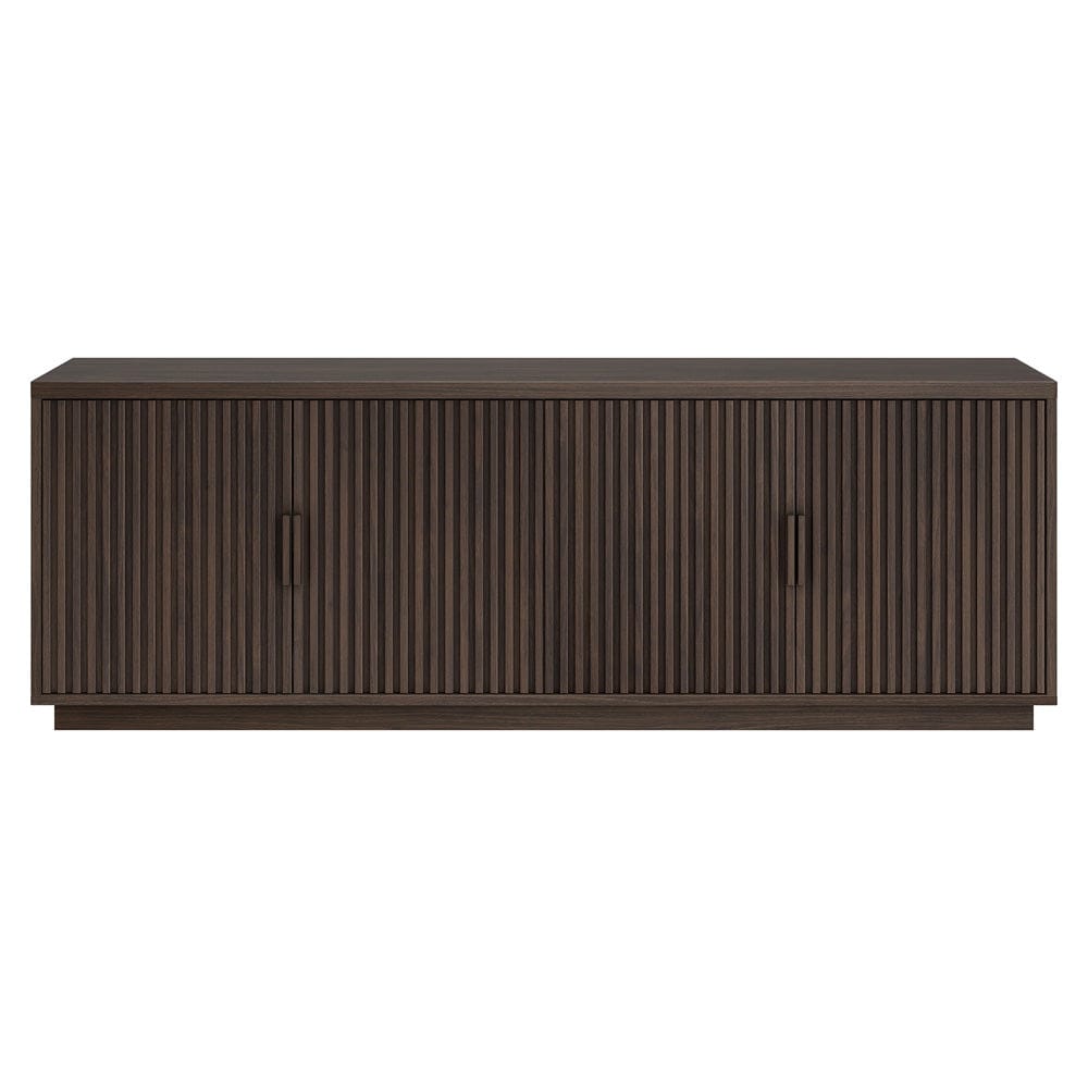 Hudson & Canal - Mero Rectangular TV Stand for TV's up to 75" in Alder Brown - TV2398 view 2