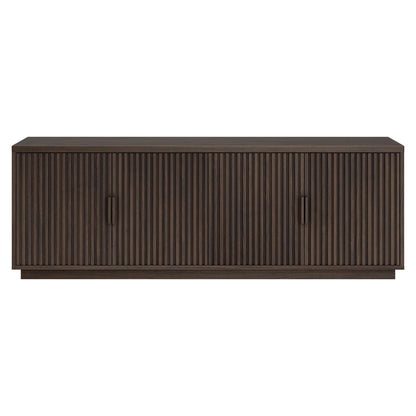 Hudson & Canal - Mero Rectangular TV Stand for TV's up to 75" in Alder Brown - TV2398 view 2