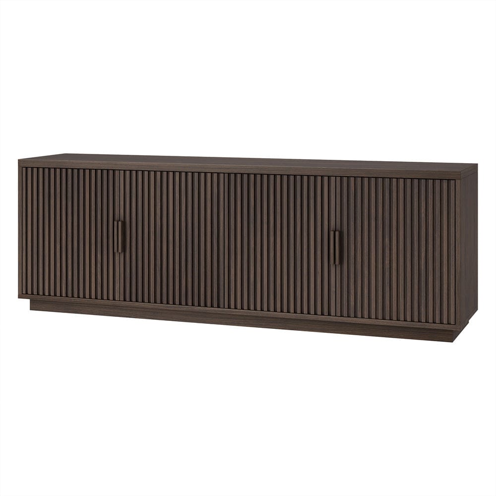 Hudson & Canal - Mero Rectangular TV Stand for TV's up to 75" in Alder Brown - TV2398 view 3