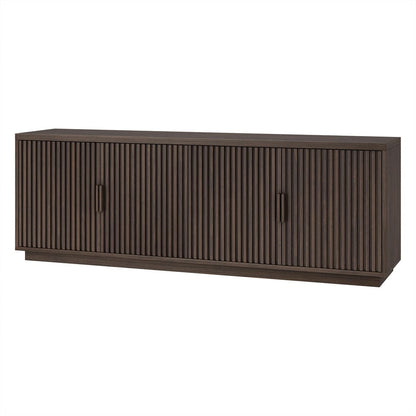 Hudson & Canal - Mero Rectangular TV Stand for TV's up to 75" in Alder Brown - TV2398 view 3