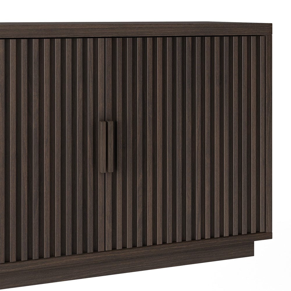 Hudson & Canal - Mero Rectangular TV Stand for TV's up to 75" in Alder Brown - TV2398 view 5