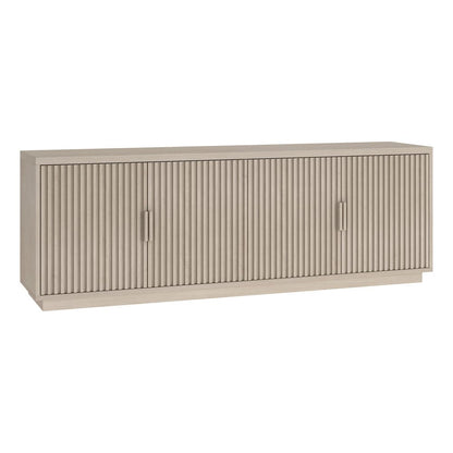 Hudson & Canal - Mero Rectangular TV Stand for TV's up to 75" in Alder White - TV2397 view 1