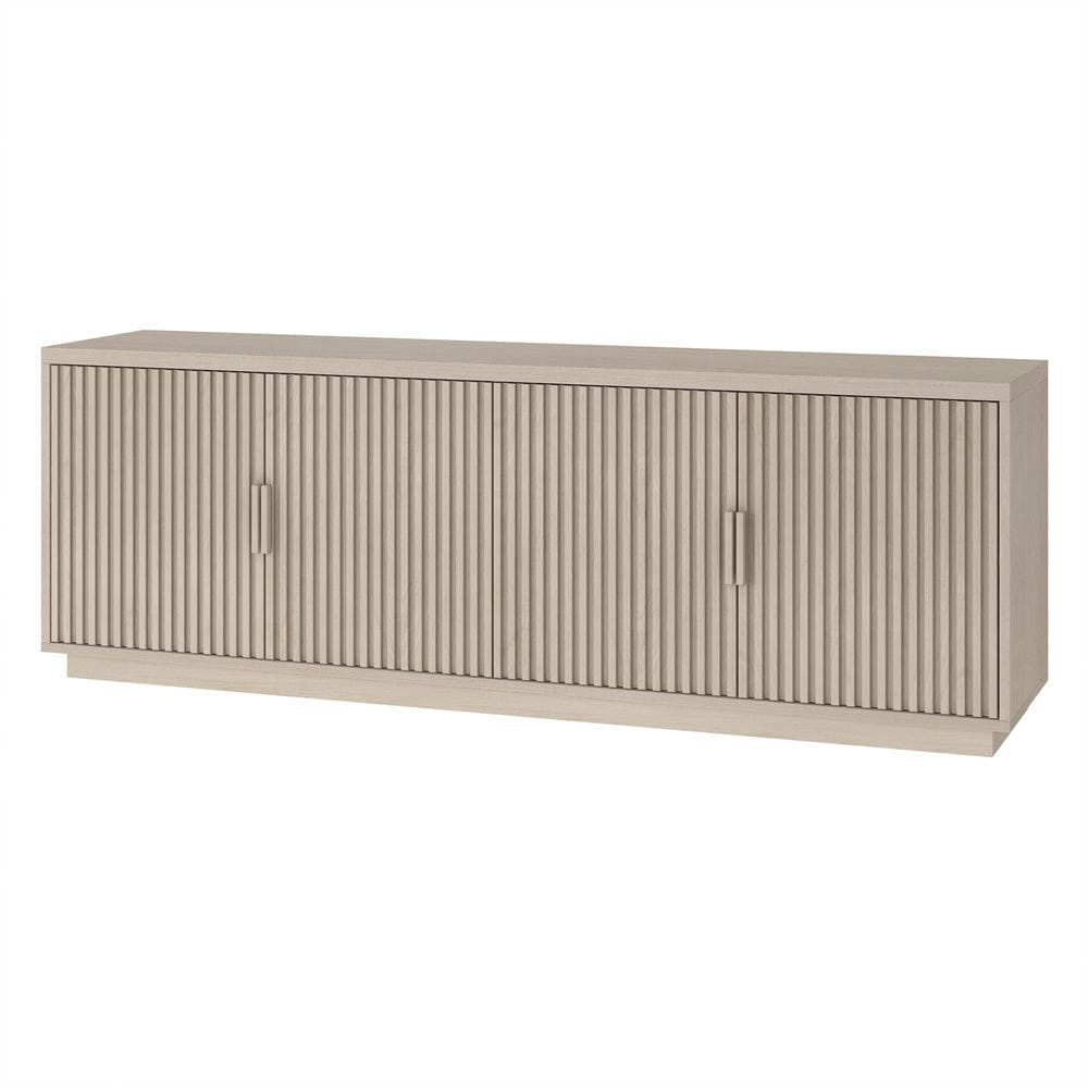 Hudson & Canal - Mero Rectangular TV Stand for TV's up to 75" in Alder White - TV2397 view 3