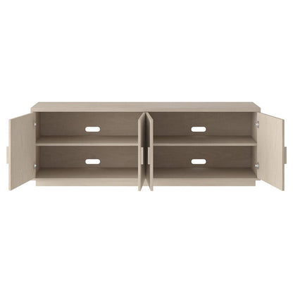 Hudson & Canal - Mero Rectangular TV Stand for TV's up to 75" in Alder White - TV2397 view 4