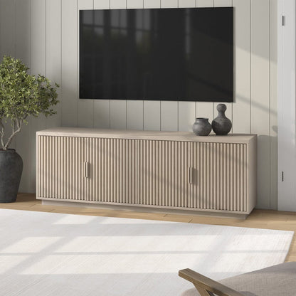 Hudson & Canal - Mero Rectangular TV Stand for TV's up to 75" in Alder White - TV2397 view 10