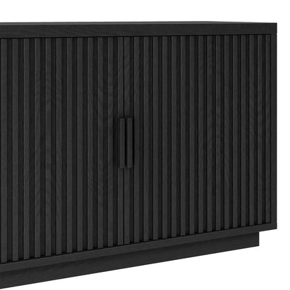 Hudson & Canal - Mero Rectangular TV Stand for TV's up to 75" in Black Grain - TV2396 view 5