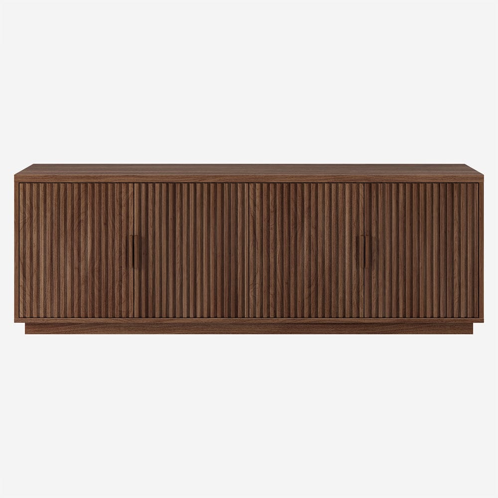 Hudson & Canal - Mero Rectangular TV Stand for TV's up to 75" in Satin Walnut - TV2399 view 2