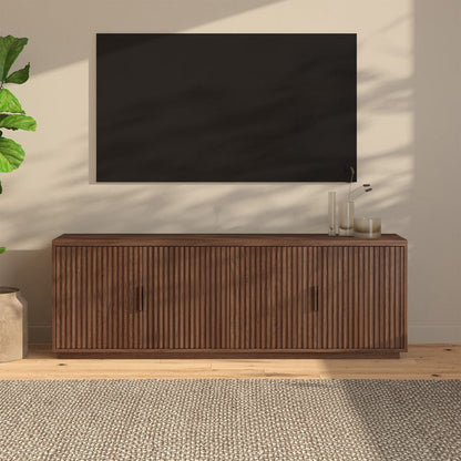 Hudson & Canal - Mero Rectangular TV Stand for TV's up to 75" in Satin Walnut - TV2399 view 10