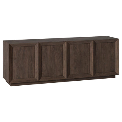 Hudson & Canal - Morse Rectangular TV Stand for TV's up to 75" in Alder Brown - TV2405 view 1
