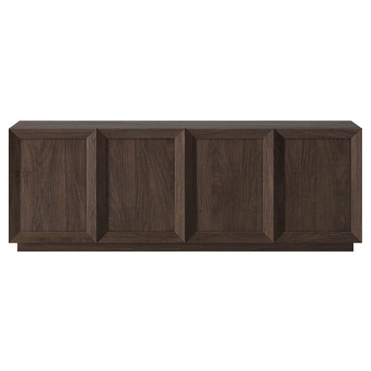 Hudson & Canal - Morse Rectangular TV Stand for TV's up to 75" in Alder Brown - TV2405 view 2