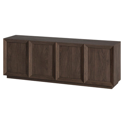 Hudson & Canal - Morse Rectangular TV Stand for TV's up to 75" in Alder Brown - TV2405 view 3