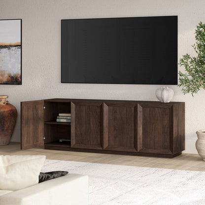 Hudson & Canal - Morse Rectangular TV Stand for TV's up to 75" in Alder Brown - TV2405 view 7