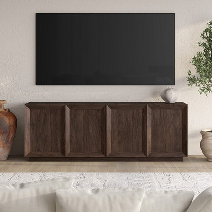 Hudson & Canal - Morse Rectangular TV Stand for TV's up to 75" in Alder Brown - TV2405 view 8