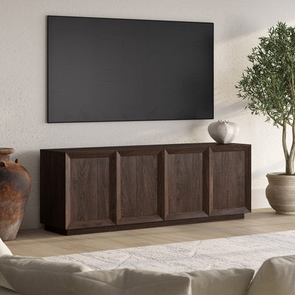 Hudson & Canal - Morse Rectangular TV Stand for TV's up to 75" in Alder Brown - TV2405 view 9
