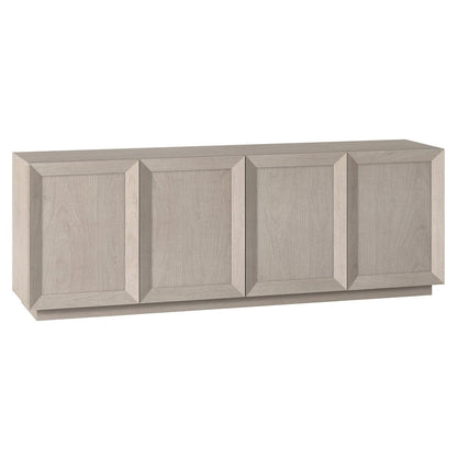 Hudson & Canal - Morse Rectangular TV Stand for TV's up to 75" in Alder White - TV2404 view 1